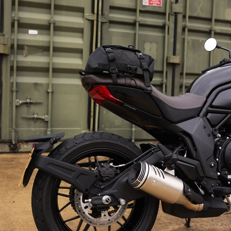 Oxford Atlas T-10 Advanced Tourpack 10L pasažiera sēdekļa soma, melna