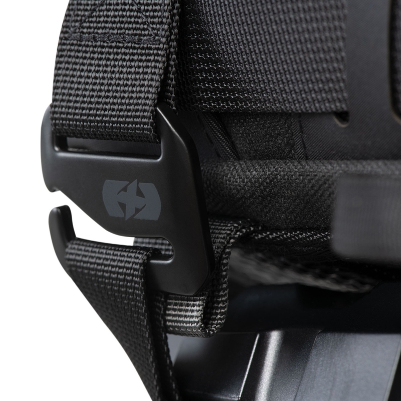 Oxford Atlas T-10 Advanced Tourpack 10L pasažiera sēdekļa soma, melna