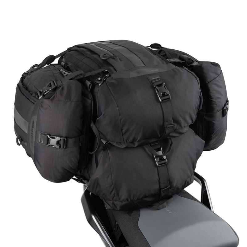 Oxford Atlas T-10 Advanced Tourpack 10L pasažiera sēdekļa soma, pelēka