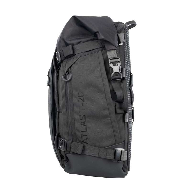 Oxford Atlas T-20 Advanced Tourpack 20 l pasažiera sēdekļa soma, melna