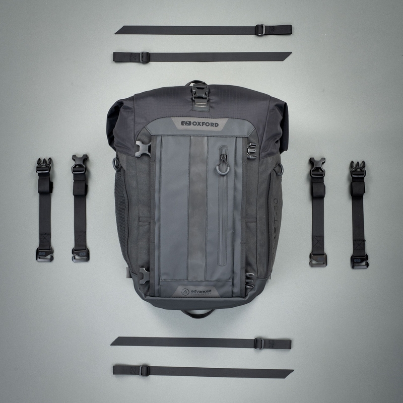 Oxford Atlas T-30 Advanced Tourpack 30 l pasažiera sēdekļa soma, melna