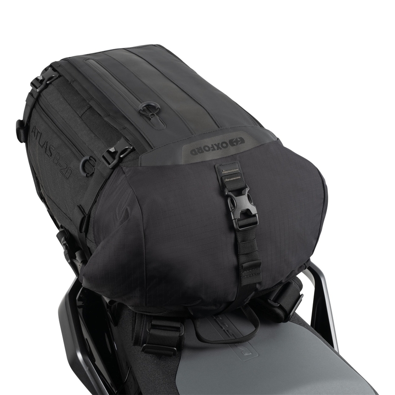 Motocikla soma Oxford Atlas B-20 Advanced Backpack 20 l melna