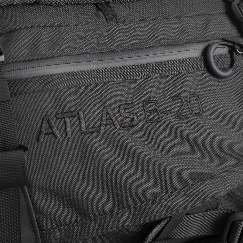 Motocikla soma Oxford Atlas B-20 Advanced Backpack 20 l melna