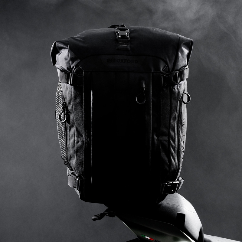 Motocikla soma Oxford Atlas B-30 Advanced Backpack 30 l melna