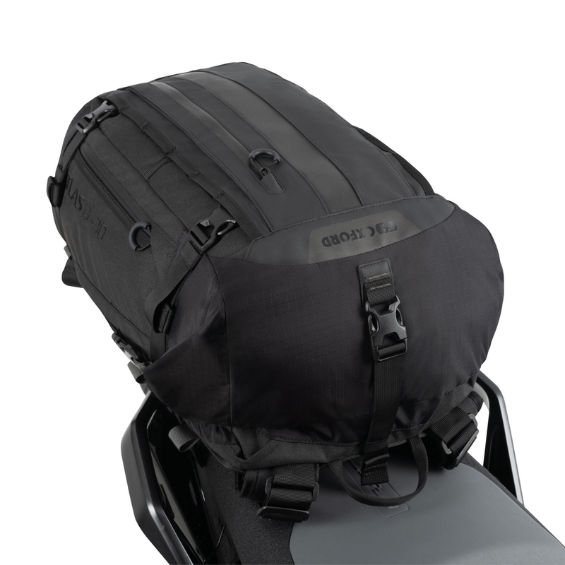 Motocikla soma Oxford Atlas B-30 Advanced Backpack 30 l pelēka