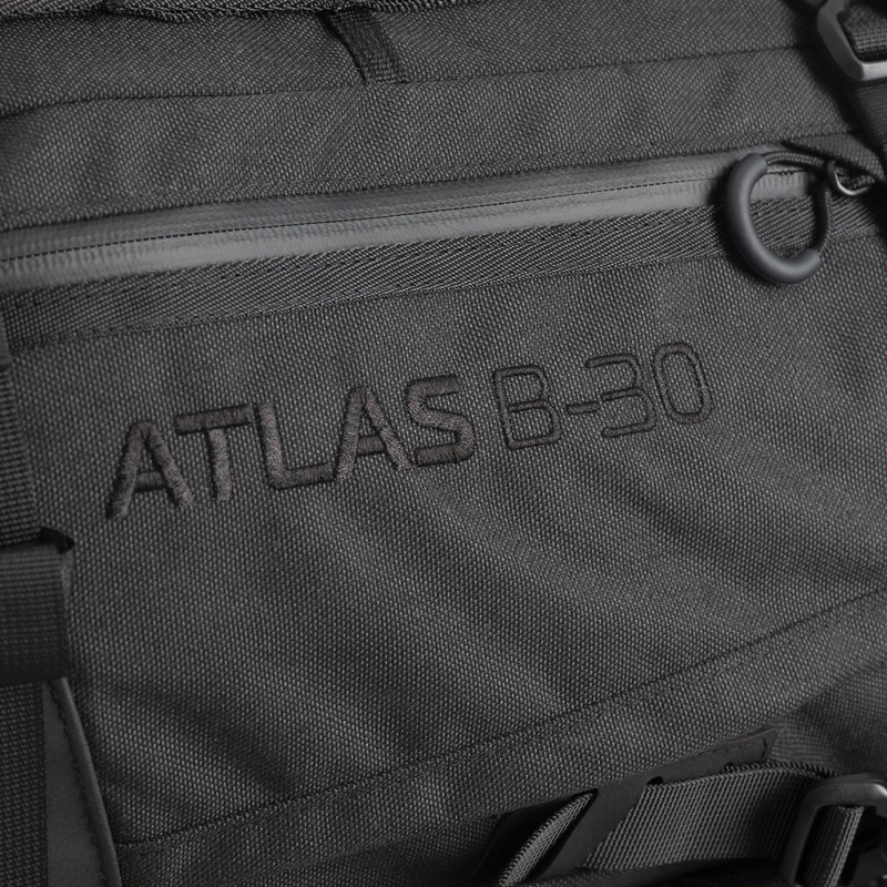 Motocikla soma Oxford Atlas B-30 Advanced Backpack 30 l pelēka
