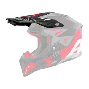 Airoh Aviator Spin ķiveres vizieris sarkans matēts