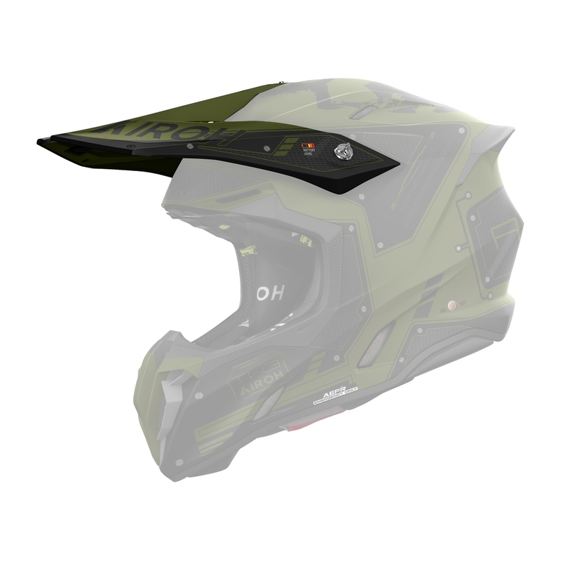 Ķiveres vizieris Airoh Twist 3 Military matēts