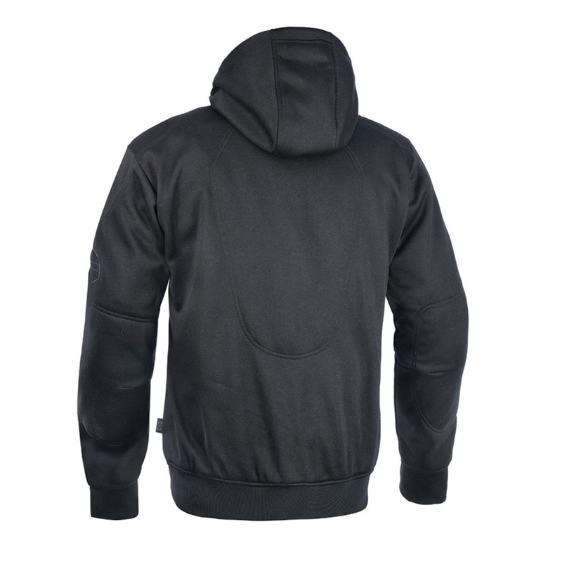 Motocikla jaka Oxford Super Hoodie 2.0 melna