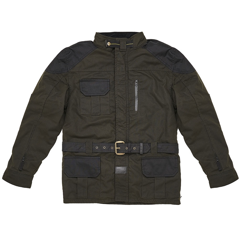 Motocikla jaka Fuel Bunker green-black