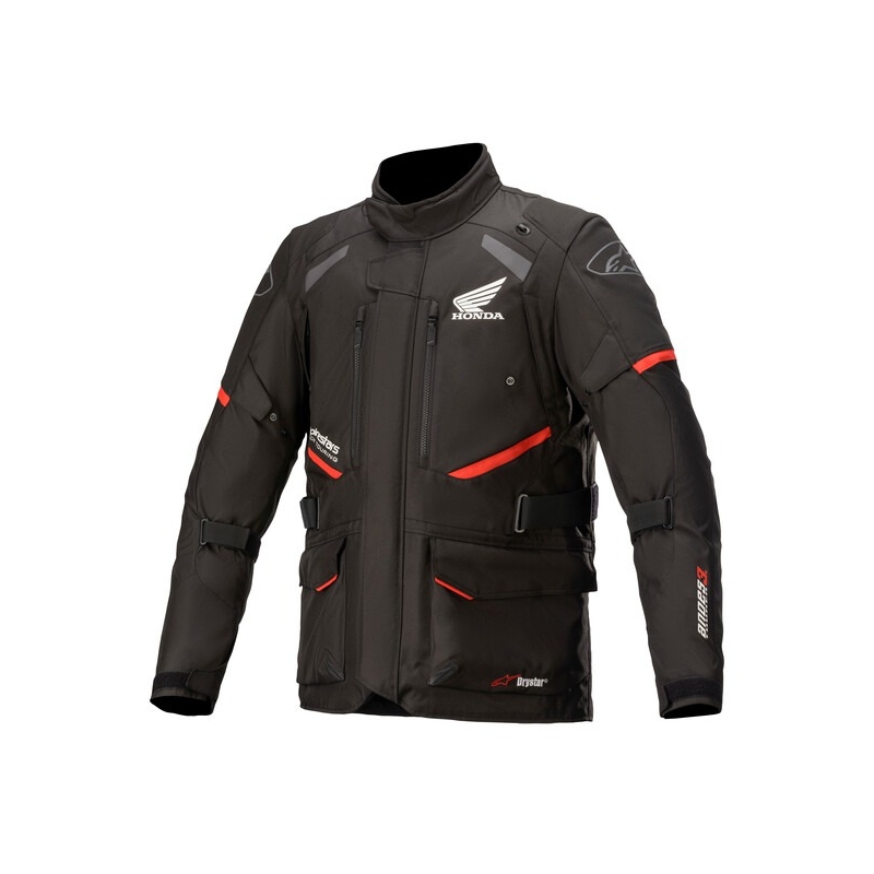 Motocikla jaka Alpinestars Andes Drystar TECH-AIR 5 saderīga Honda Collection melns-arkans