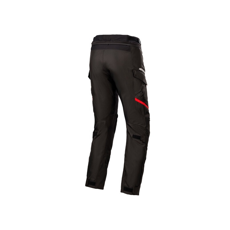 Alpinestars Andes Drystar Honda kolekcijas melnas un sarkanas motocikla bikses