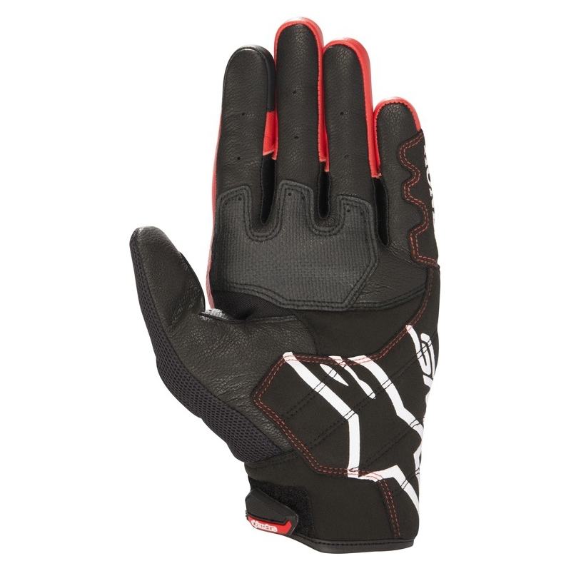 Alpinestars SMX-2 Air Carbon Honda motocikla cimdu kolekcija Melns un sarkans