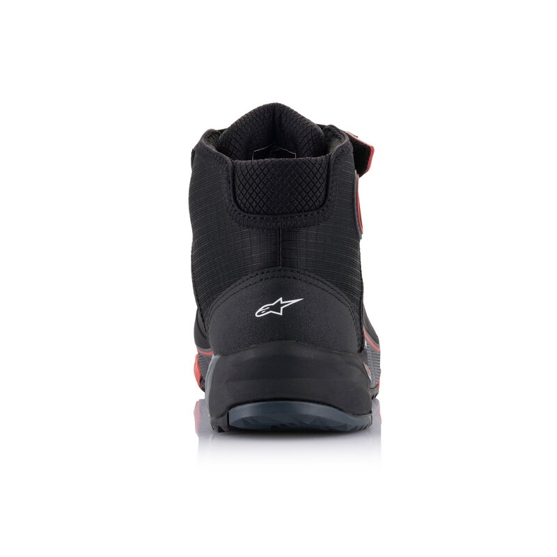 Alpinestars CR-X Drystar Honda kolekcijas melni-sarkani-pelēki motocikla zābaki