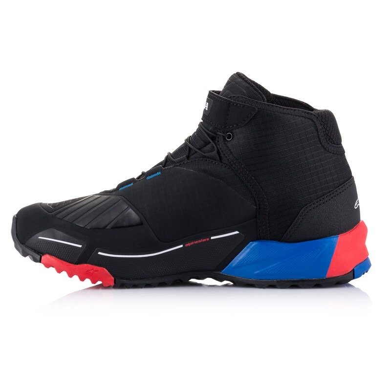 Alpinestars CR-X Drystar Honda Collection Black-Red-Blue Motociklu zābaki