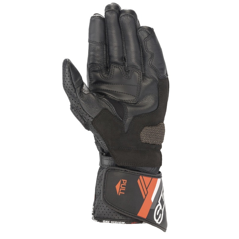 Motocikla cimdi Alpinestars SP-8 black-fluo red