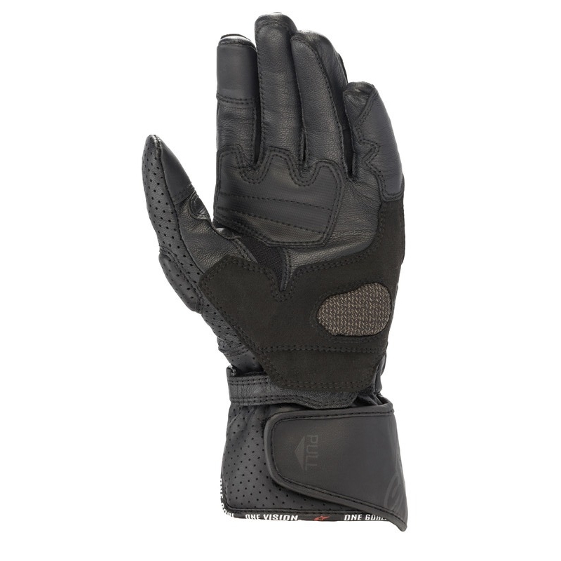 Alpinestars SP-8 sieviešu motocikla cimdi melni