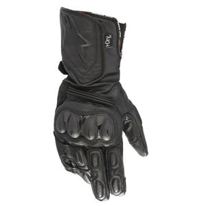 Alpinestars SP-8 HDRY melni motocikla cimdi