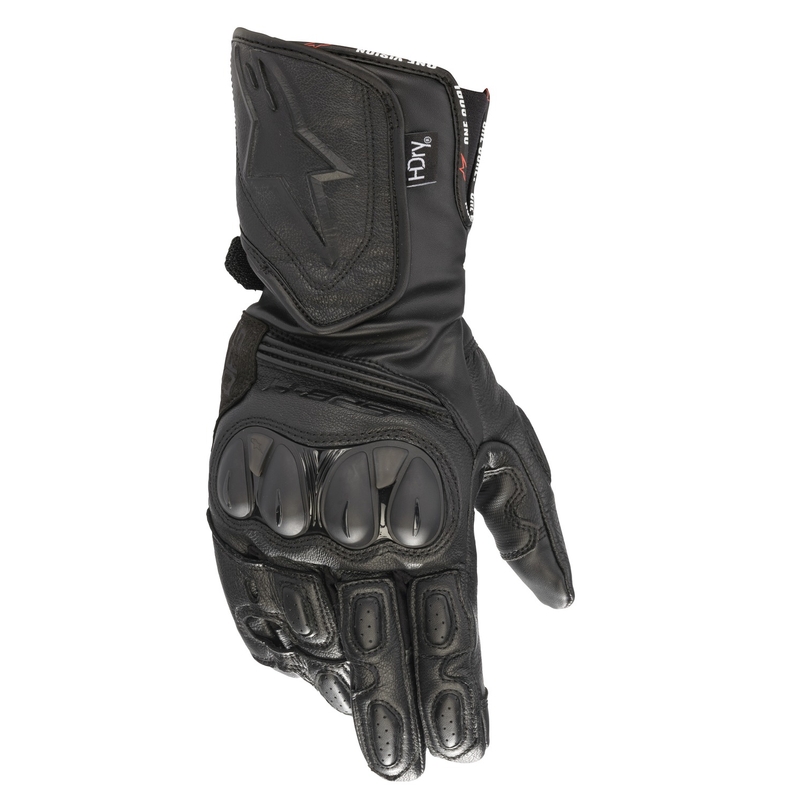 Alpinestars SP-8 HDRY melni motocikla cimdi
