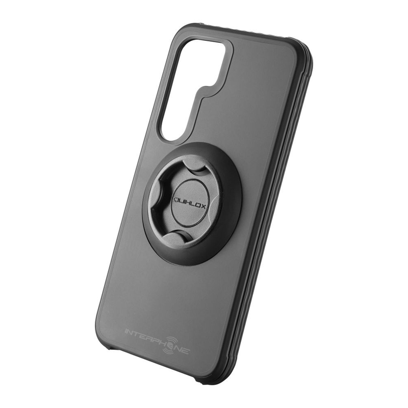 Aizsargvāciņš Interphone QUIKLOX Tetraforce priekš Samsung Galaxy S24 Ultra melns