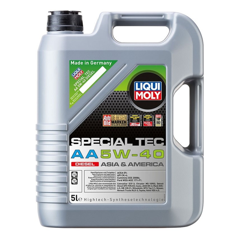 Syntetický motorový olej LIQUI MOLY Special Tec AA 5W-40 Diesel (Asie, Amerika) 5 l výprodej