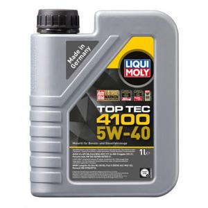 LIQUI MOLY Top Tec 4100 5W-40 sintētiskā motoreļļa 1 l
