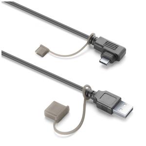 Interphone Ridesync USB-C/USB-A barošanas kabelis