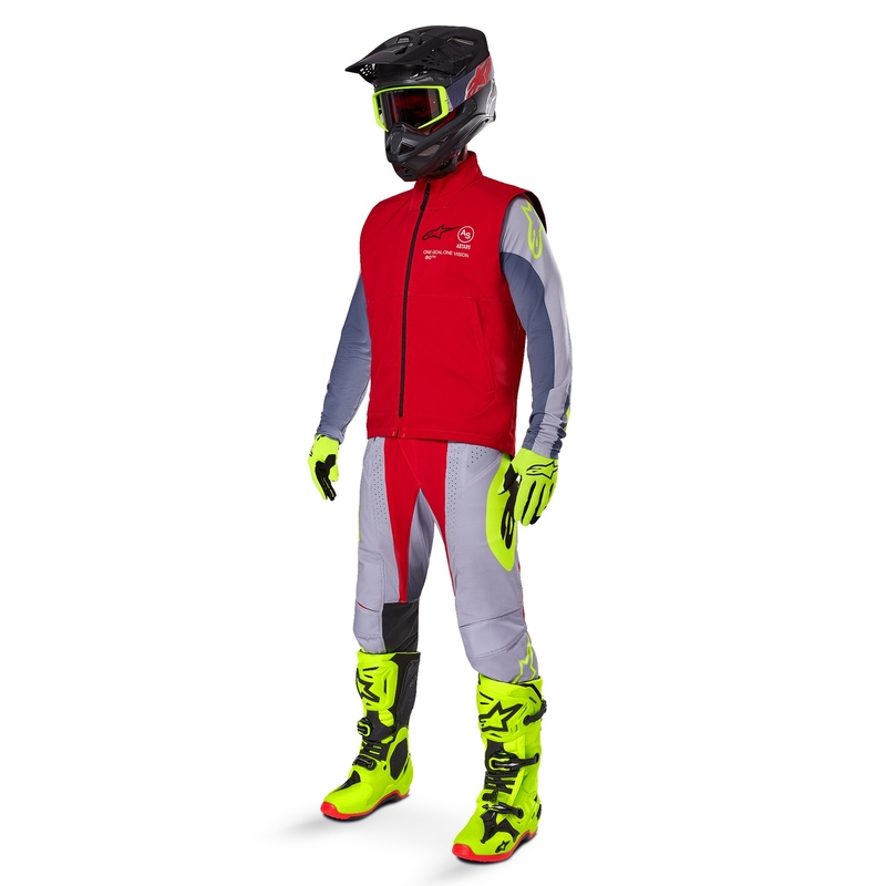 Alpinestars Techstar sarkana softshell veste