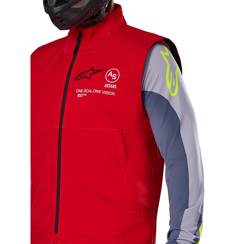 Alpinestars Techstar sarkana softshell veste