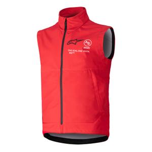 Alpinestars Techstar sarkana bērnu softshell veste