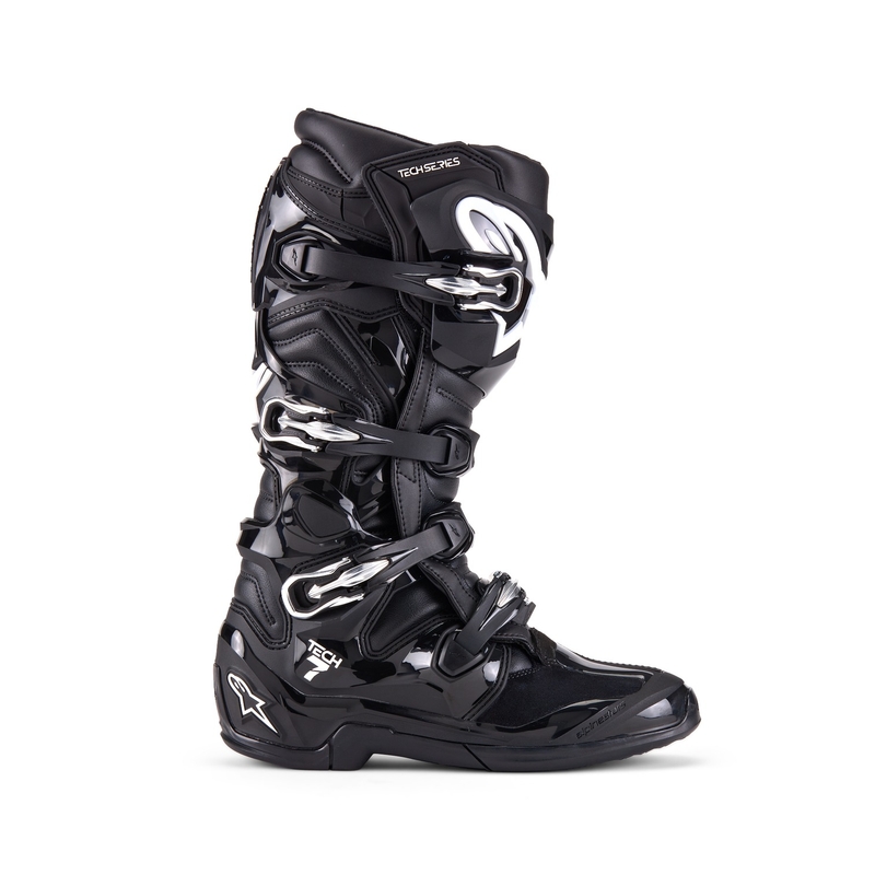 Alpinestars Tech 7 motociklu zābaki melni