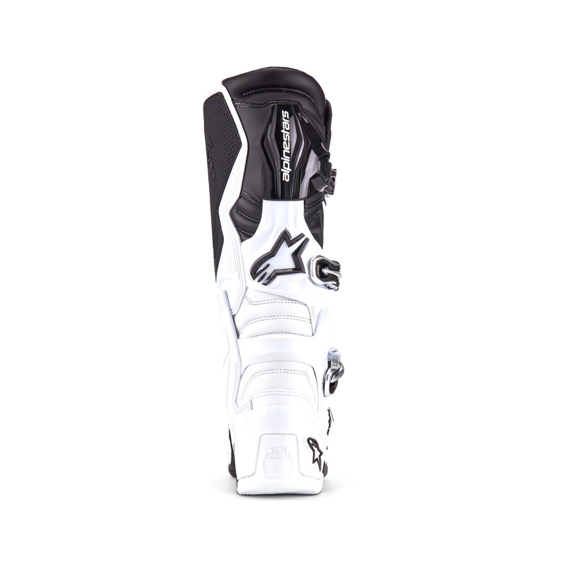 Alpinestars Tech 7 motociklu zābaki melnā un baltā krāsā