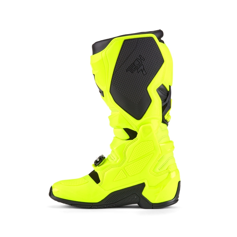 Alpinestars Tech 7 fluo dzelteni melni motocikla zābaki