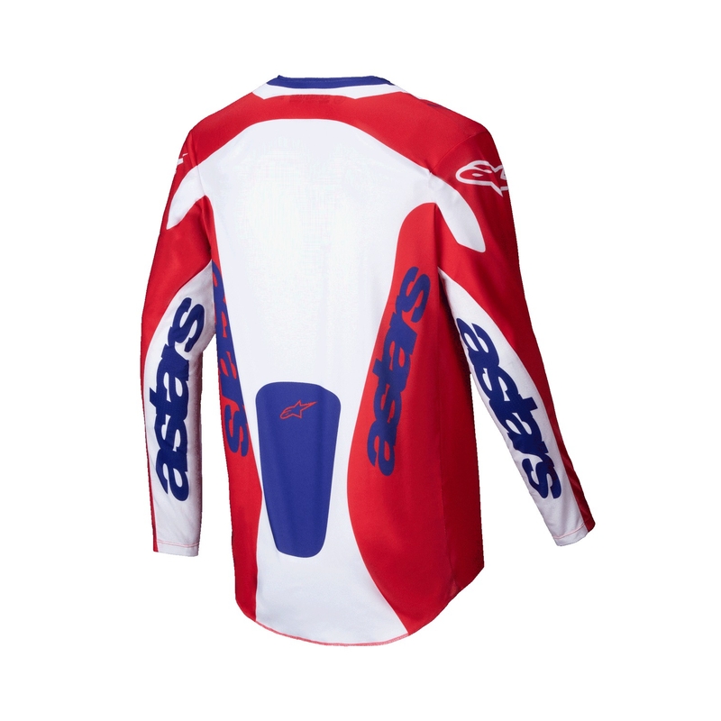 Alpinestars Racer Veil motokrosa krekliņš sarkans un balts