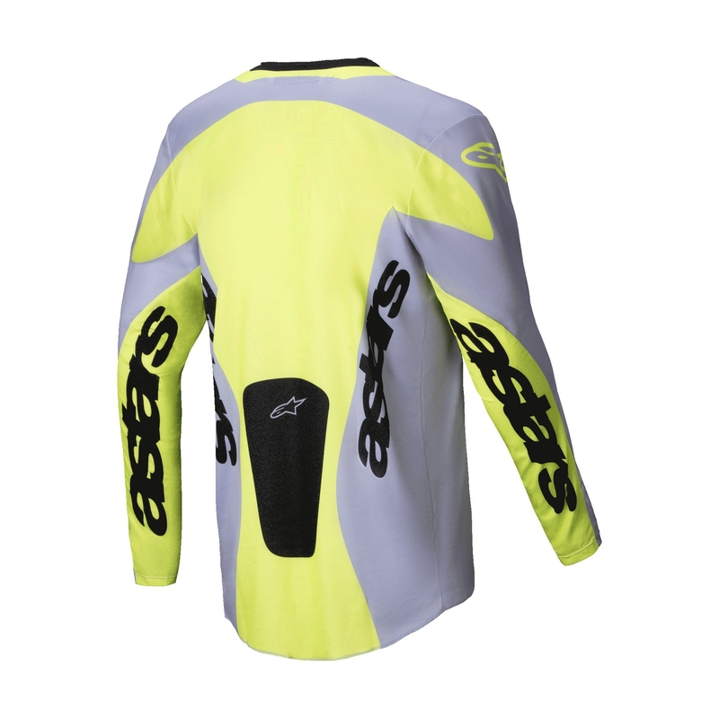 Alpinestars Racer Veil motokrosa krekliņš pelēks-fluo dzeltens