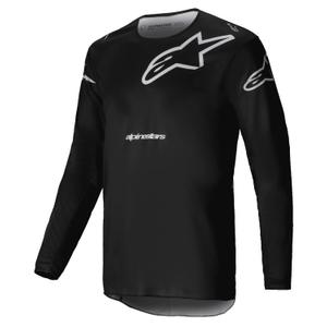 Alpinestars Racer Graphite motokrosa krekliņš melns un pelēks