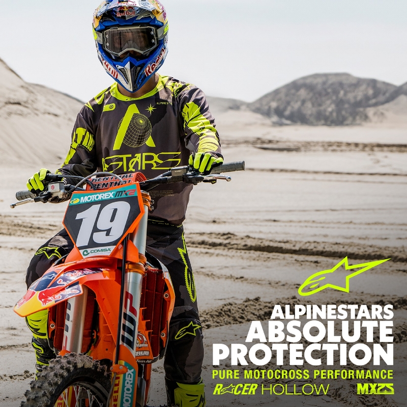 Alpinestars Racer Hollow tumšs kamuflāžas-fluo dzeltens motokrosa krekliņš
