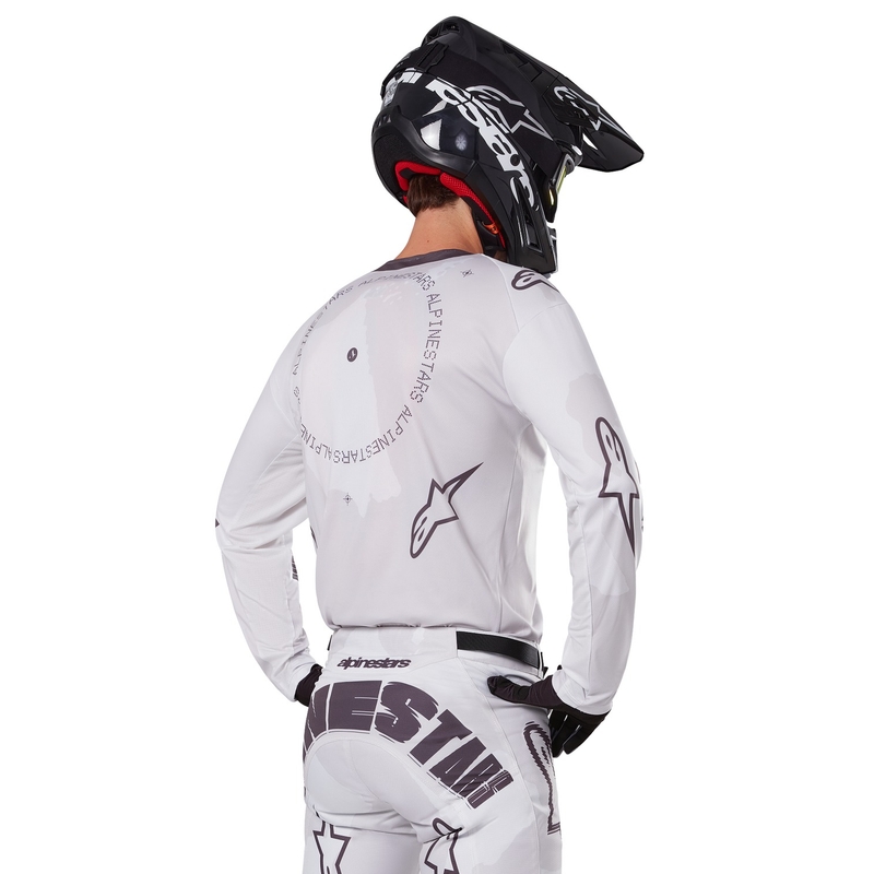 Alpinestars Racer Racer Hollow gaiši kamuflāžas-brūns motokrosa krekls