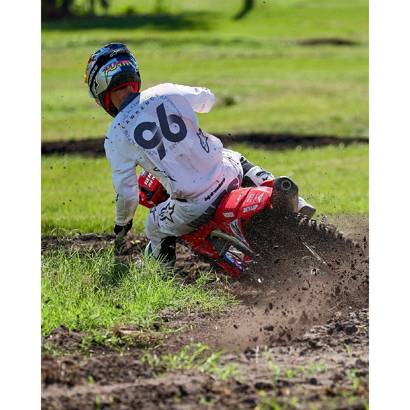 Alpinestars Racer Racer Hollow gaiši kamuflāžas-brūns motokrosa krekls