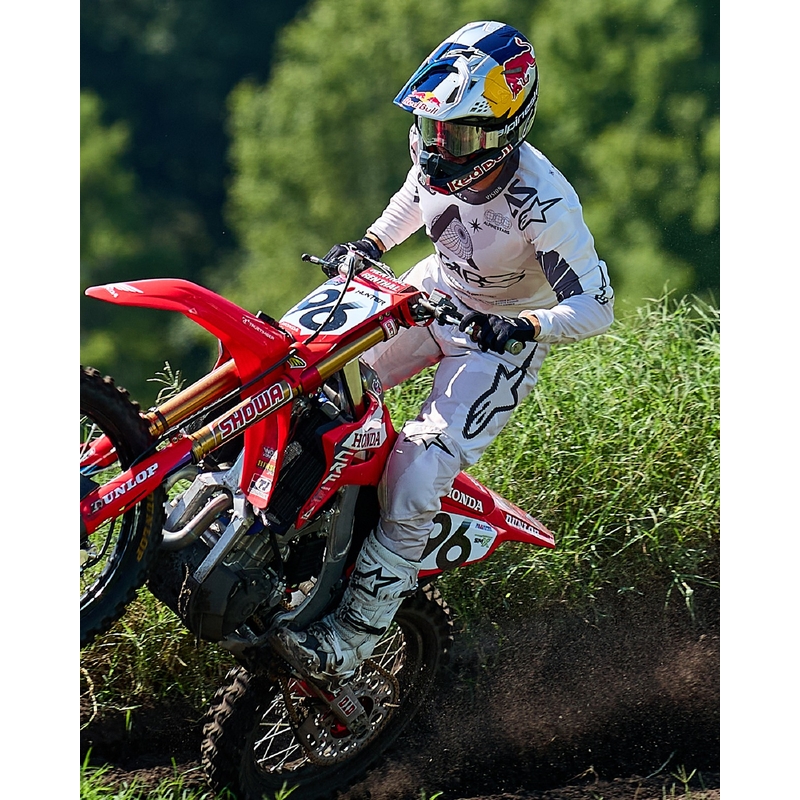 Alpinestars Racer Racer Hollow gaiši kamuflāžas-brūns motokrosa krekls