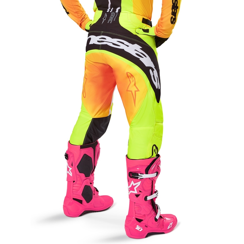 Alpinestars Techstar Melt motokrosa bikses dzeltens un melns