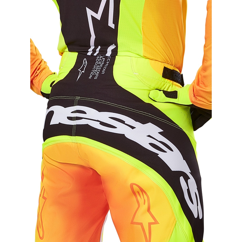 Alpinestars Techstar Melt motokrosa bikses dzeltens un melns