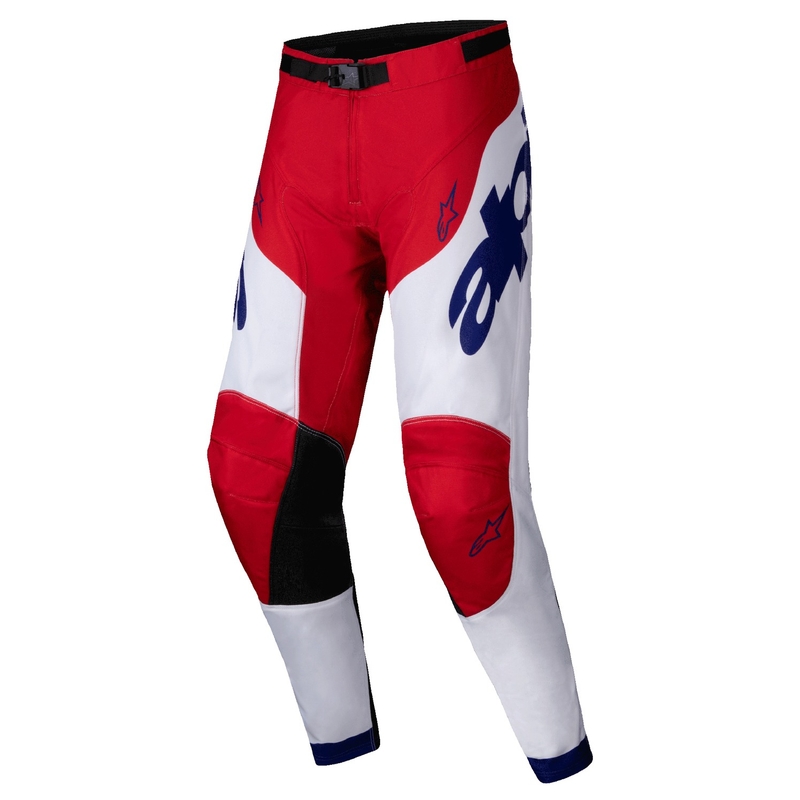 Alpinestars Racer Veil motokrosa bikses sarkanbaltsarkanas