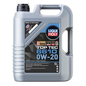 LIQUI MOLY Top Tec 6610 0W-20 sintētiskā motoreļļa 5 l