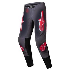 Alpinestars Supertech Lipan Smoke Red motokrosa bikses