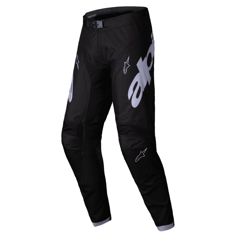 Alpinestars Racer Graphite motokrosa bikses melnas un pelēkas krāsas