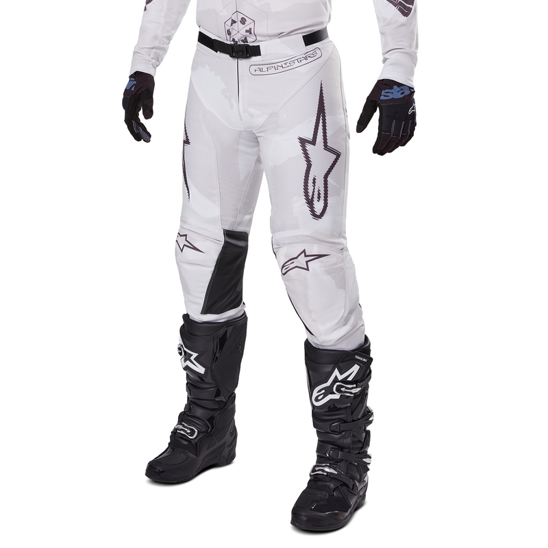 Alpinestars Racer Hollow motokrosa bikses gaišas, kamuflāžas, brūnas