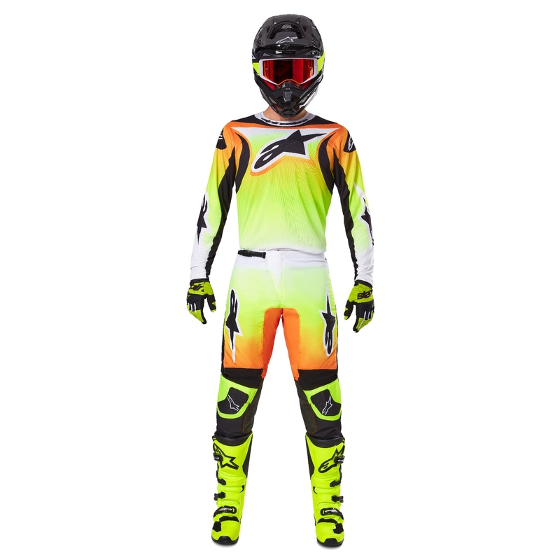 Alpinestars Fluid Wurx motokrosa bikses dzeltens un melns
