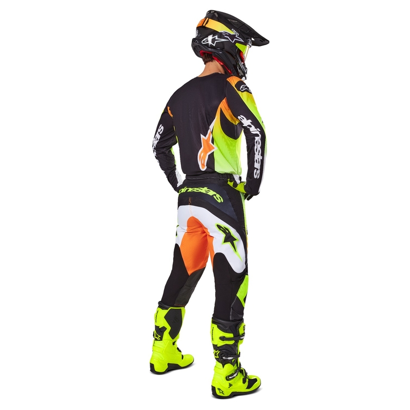 Alpinestars Fluid Wurx motokrosa bikses dzeltens un melns