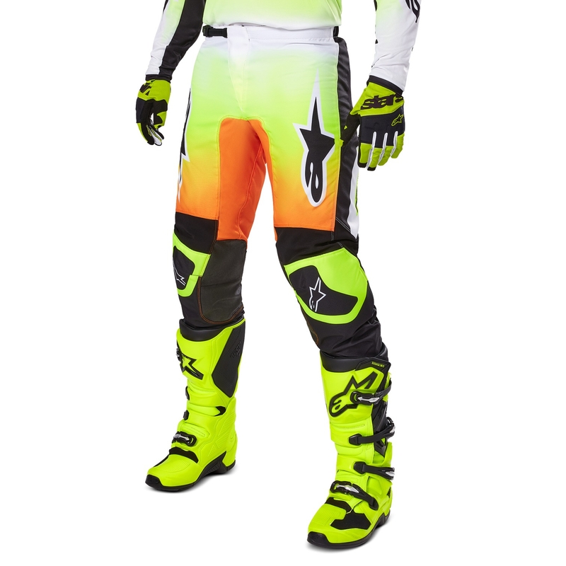 Alpinestars Fluid Wurx motokrosa bikses dzeltens un melns